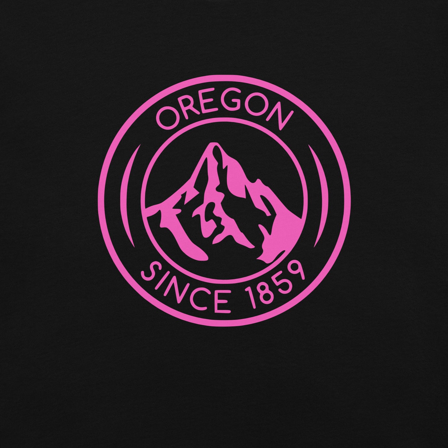 OREGON SINCE 1859 - HOT PINK - Comfort Colors - Unisex garment-dyed heavyweight t-shirt