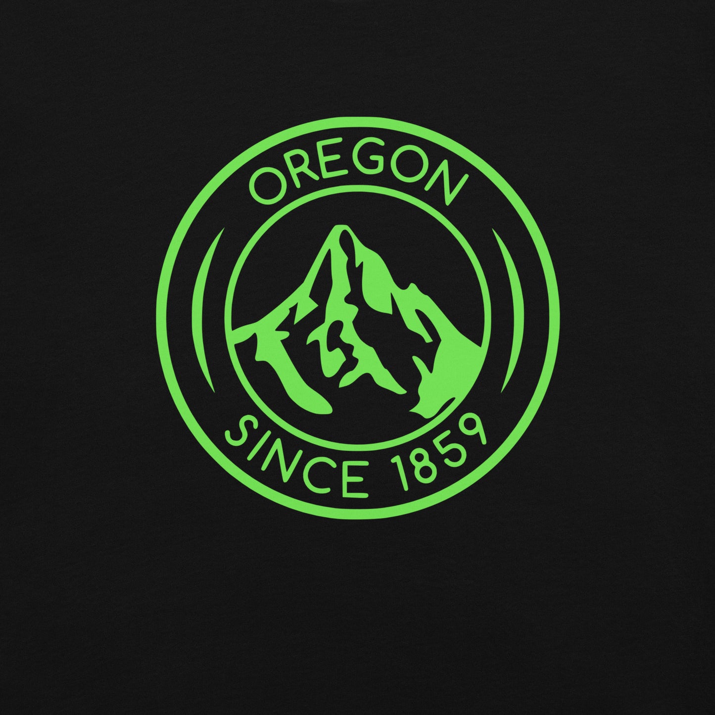 OREGON SINCE 1859 - LIME - Comfort Colors - Unisex garment-dyed heavyweight t-shirt