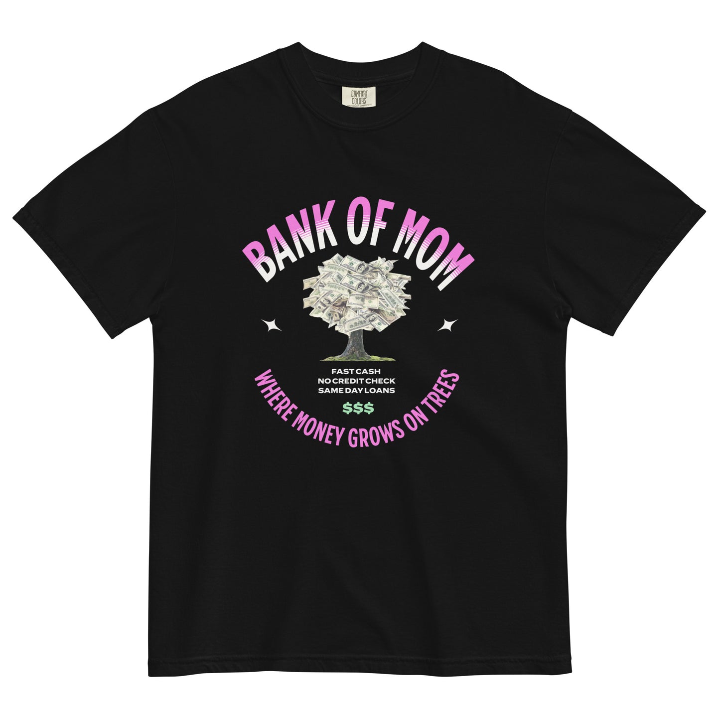 BANK OF MOM - Comfort Colors - Unisex garment-dyed heavyweight t-shirt