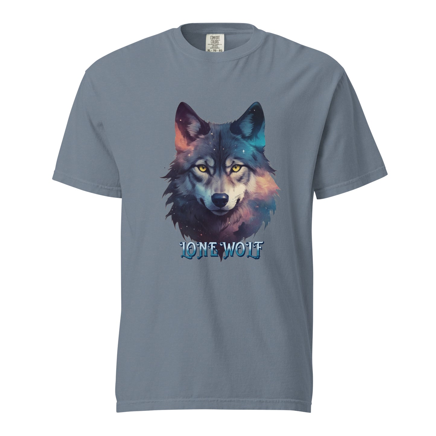 Lone Wolf - Oregon - Unisex garment-dyed heavyweight t-shirt