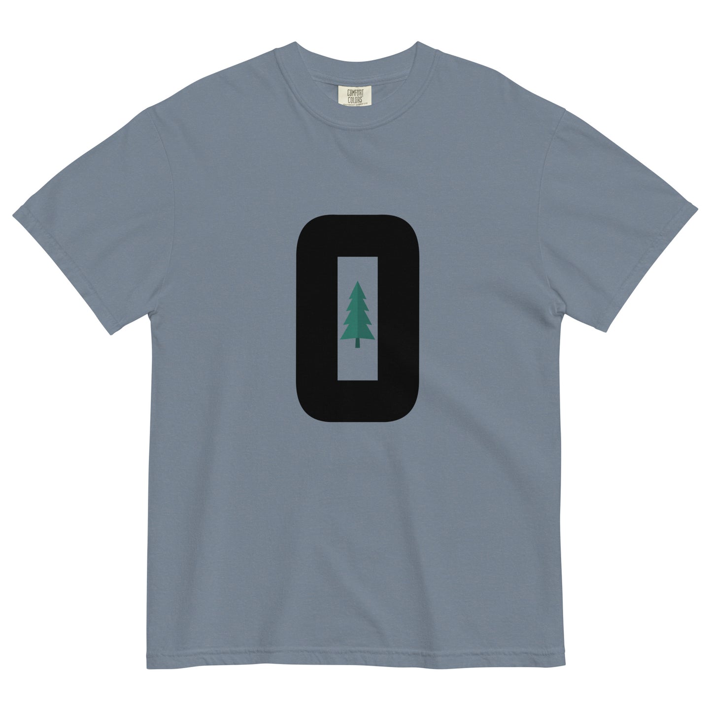 O FOR OREGON - Comfort Colors - Unisex garment-dyed heavyweight t-shirt