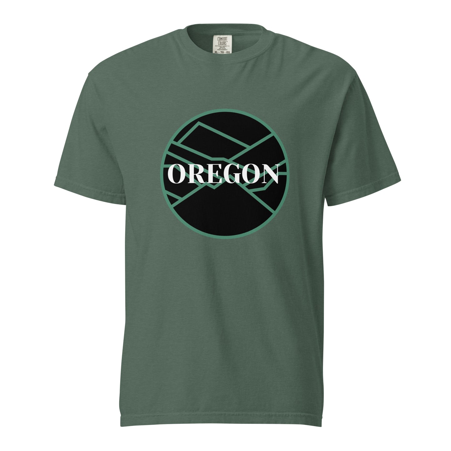 OREGON - Unisex garment-dyed heavyweight t-shirt