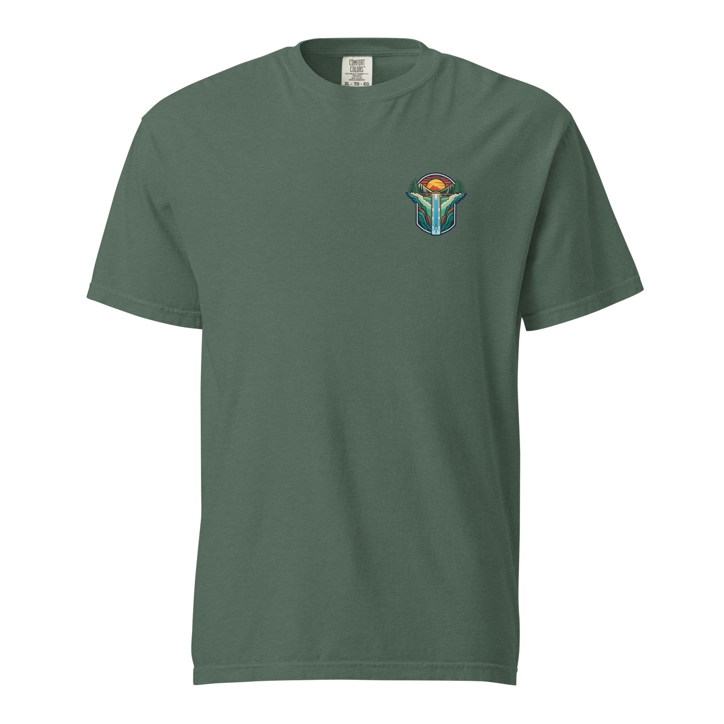 OREGON FALLS - COMFORT COLORS - Unisex garment-dyed heavyweight t-shirt