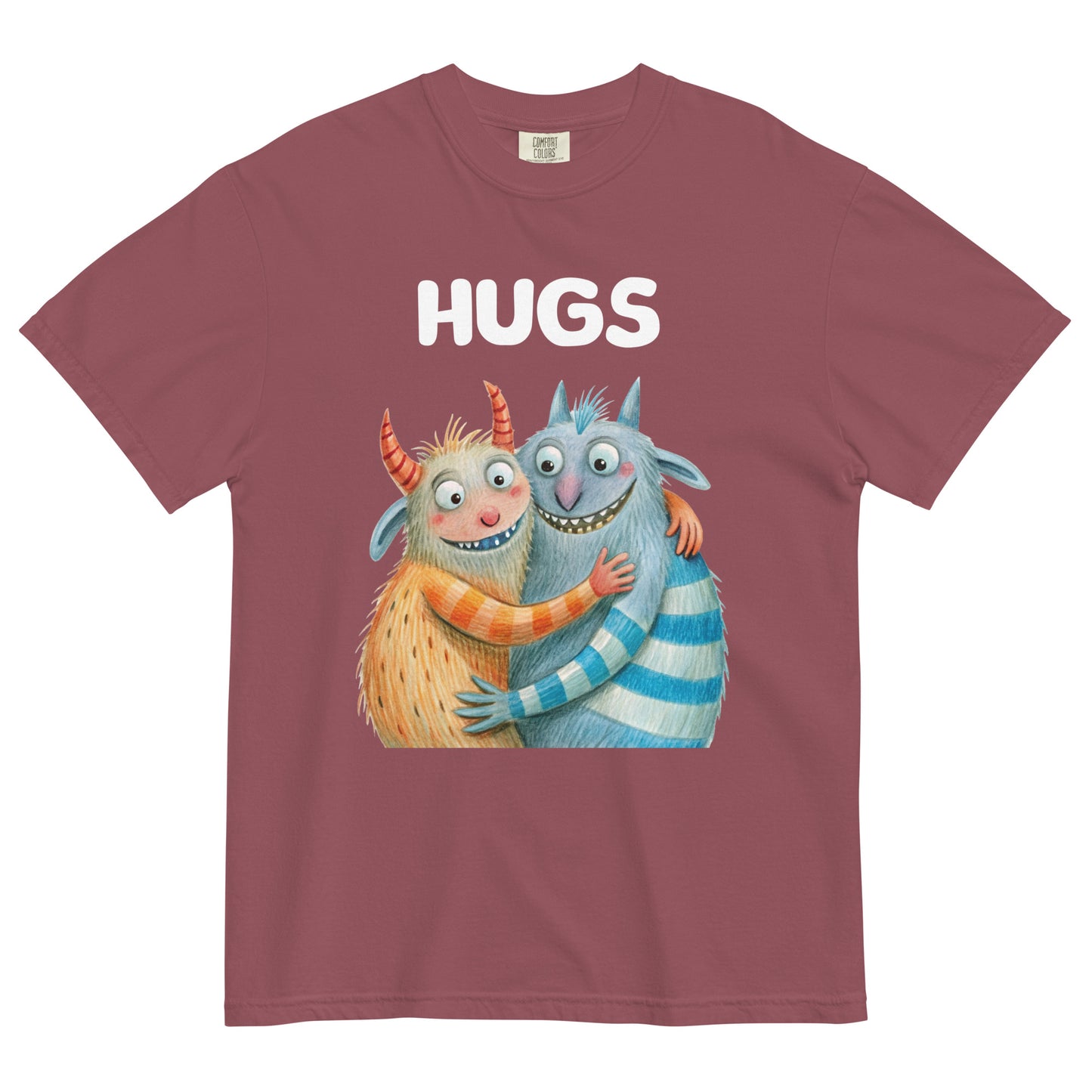 HUGS - Comfort Colors - Unisex garment-dyed heavyweight t-shirt