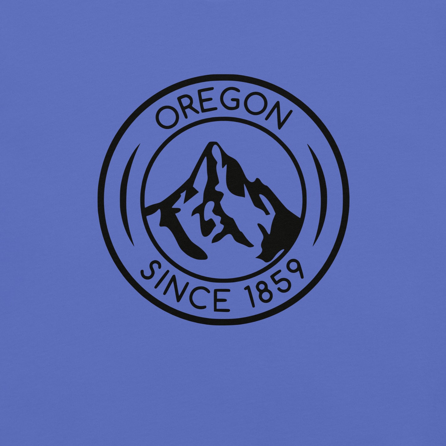 OREGON SINCE 1859 - BLACK - Comfort Colors - Unisex garment-dyed heavyweight t-shirt