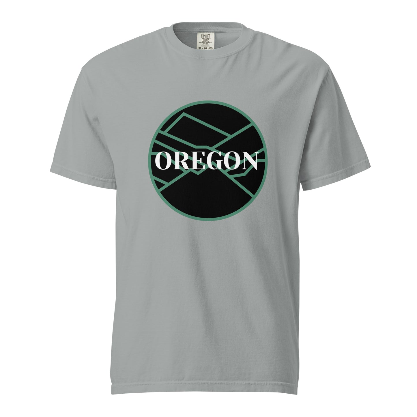 OREGON - Unisex garment-dyed heavyweight t-shirt