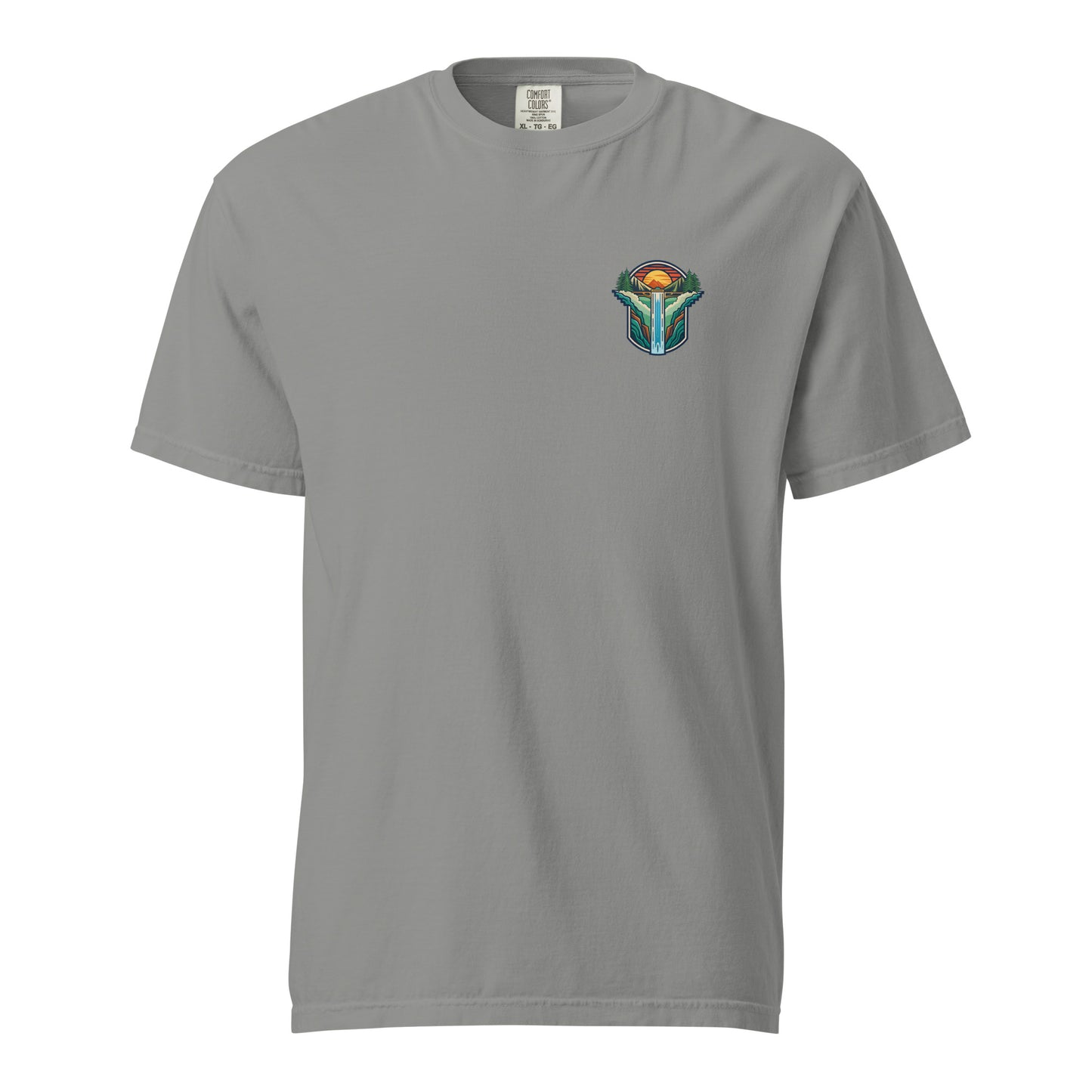 OREGON FALLS - COMFORT COLORS - Unisex garment-dyed heavyweight t-shirt