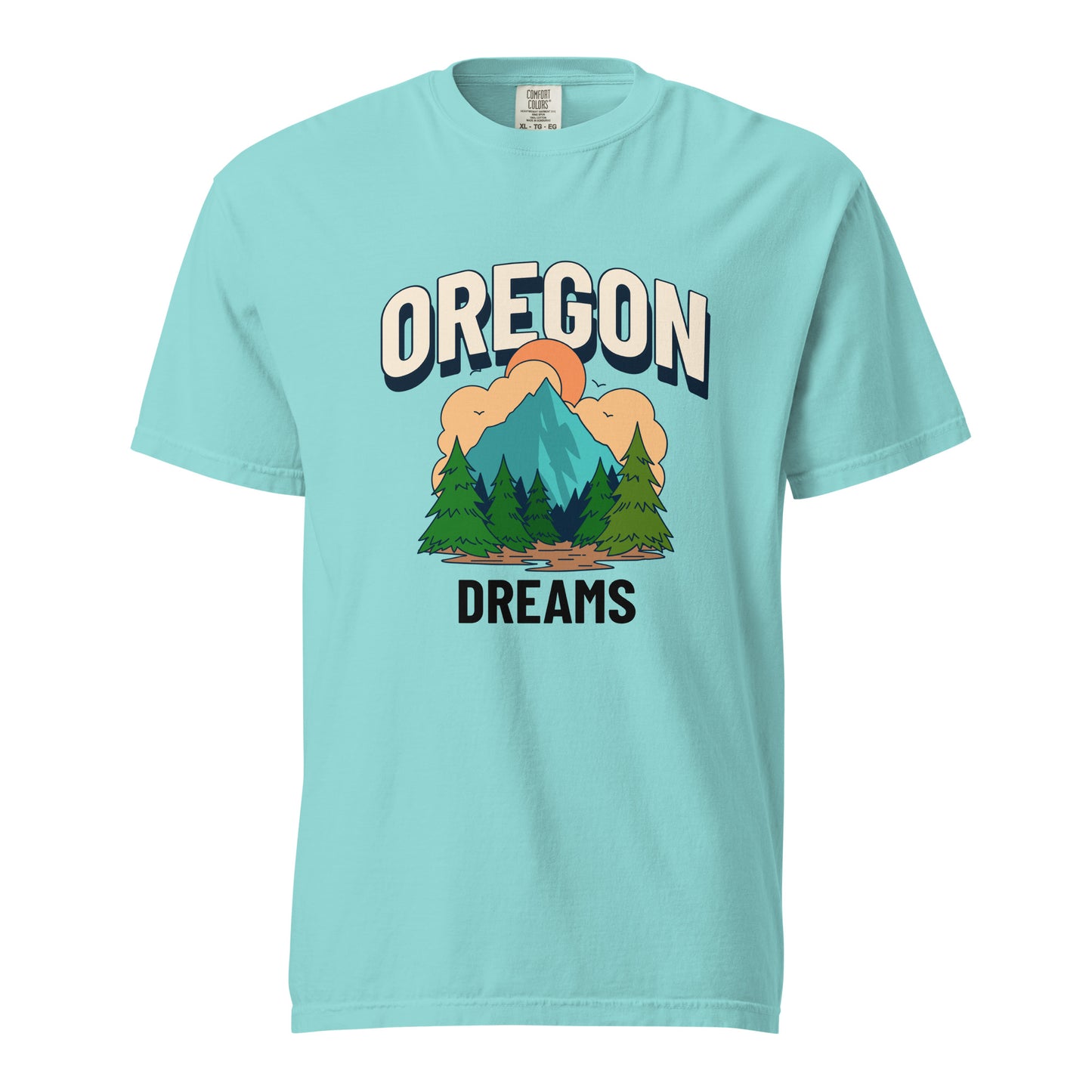 Oregon Dreams - Unisex garment-dyed heavyweight t-shirt