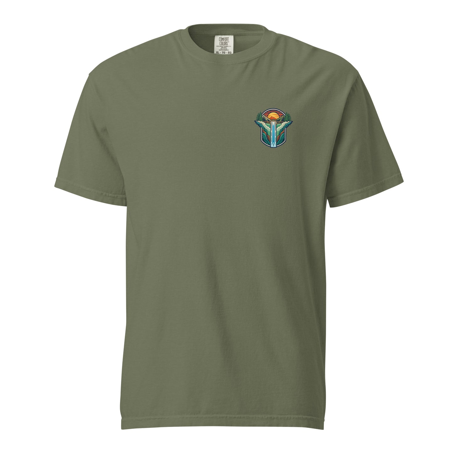 OREGON FALLS - COMFORT COLORS - Unisex garment-dyed heavyweight t-shirt