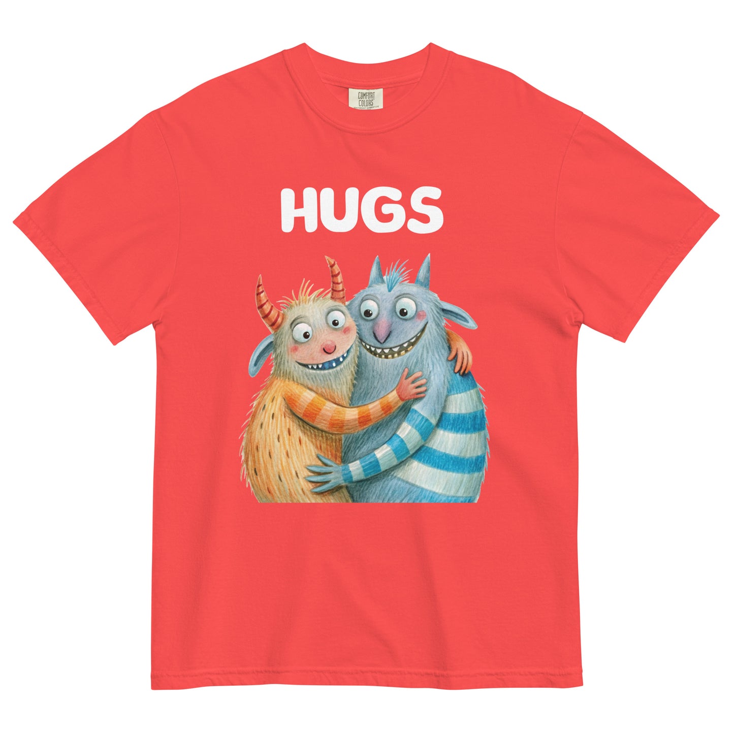 HUGS - Comfort Colors - Unisex garment-dyed heavyweight t-shirt