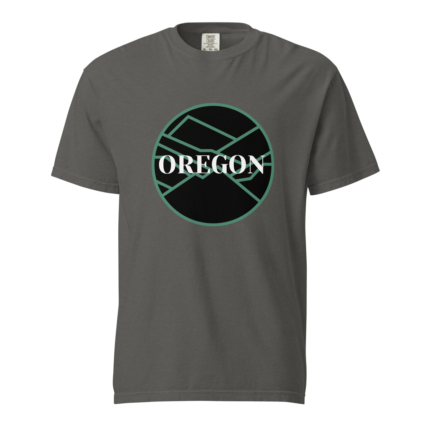 OREGON - Unisex garment-dyed heavyweight t-shirt