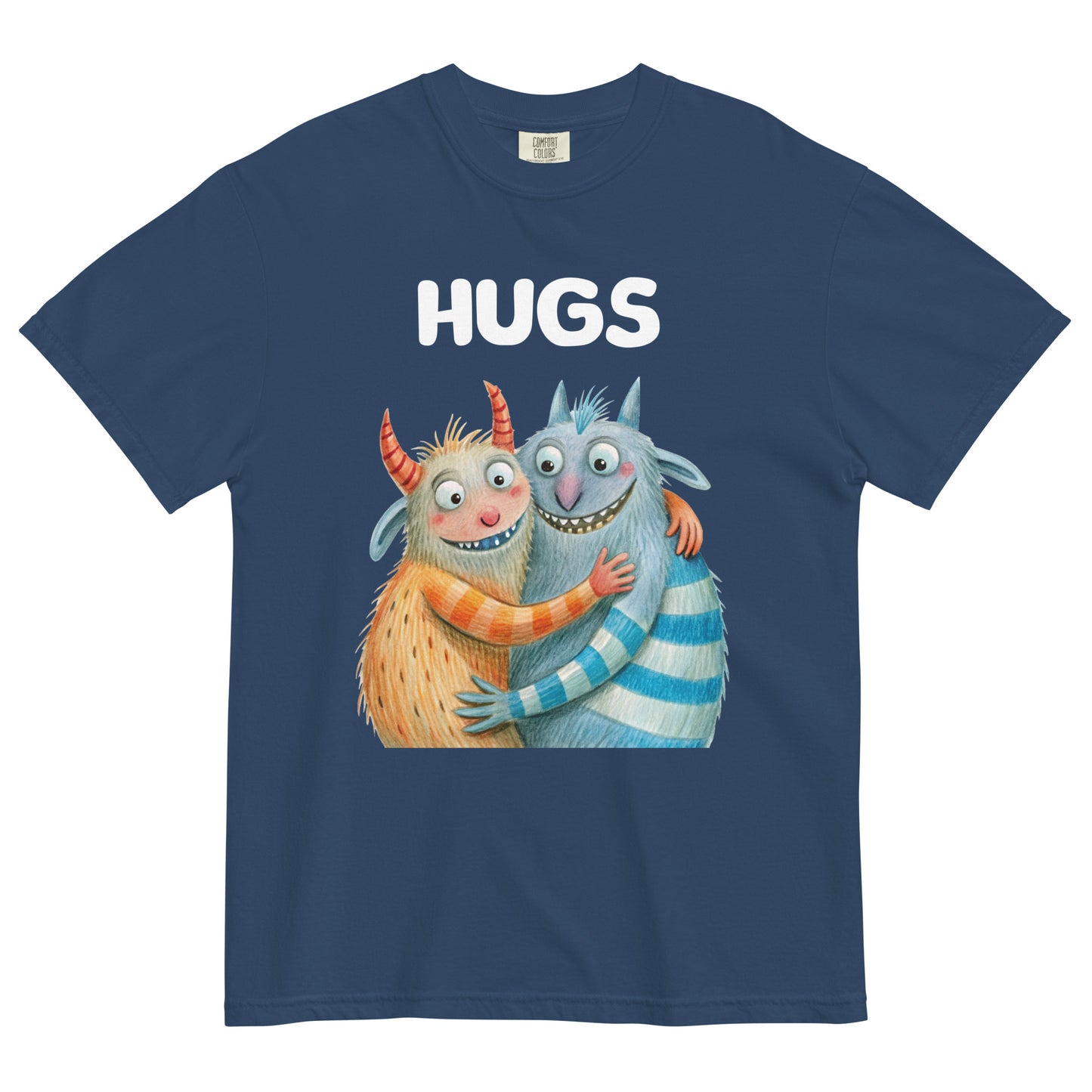 HUGS - Comfort Colors - Unisex garment-dyed heavyweight t-shirt