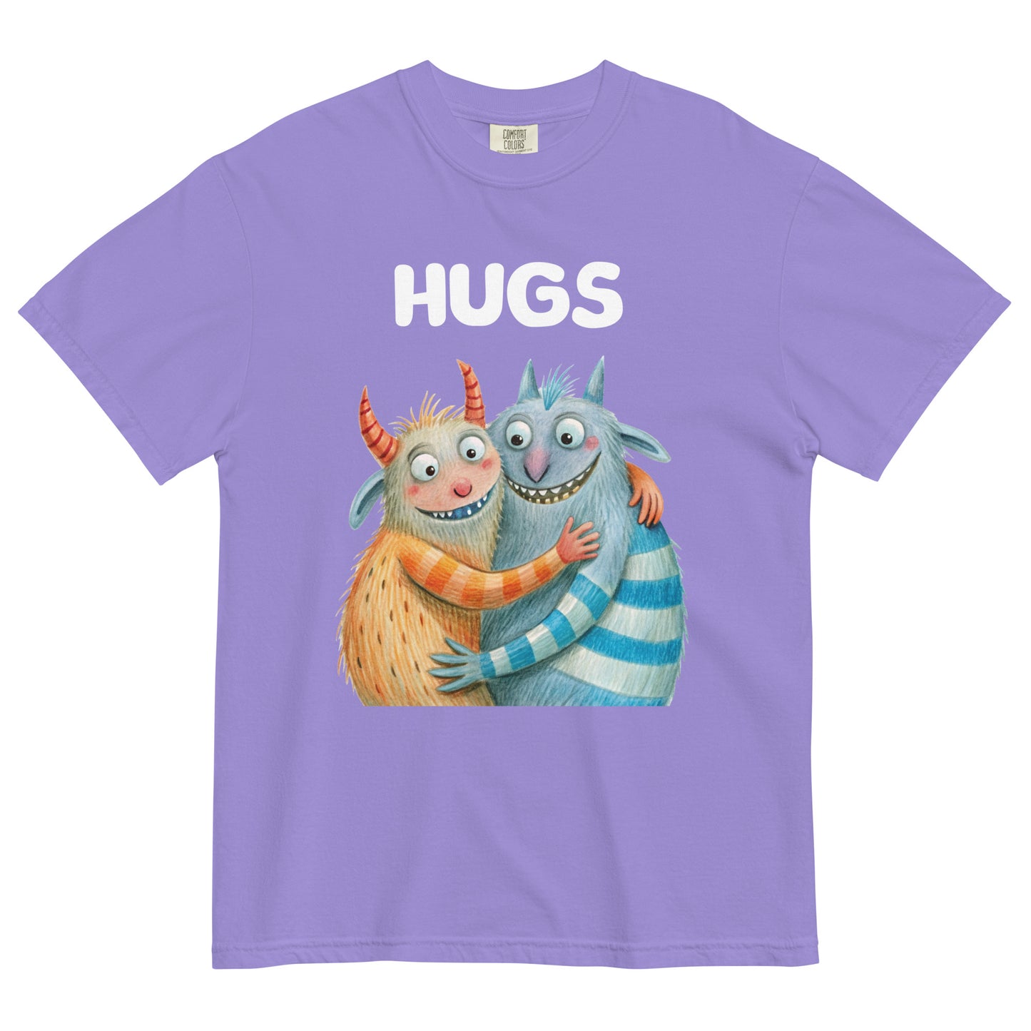 HUGS - Comfort Colors - Unisex garment-dyed heavyweight t-shirt