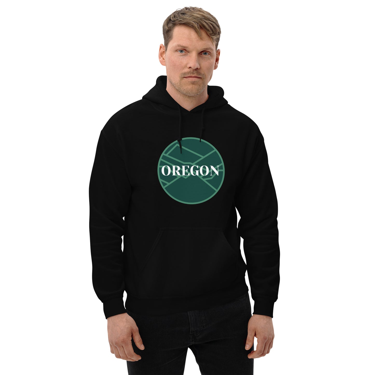 OREGON - Green - Unisex Hoodie