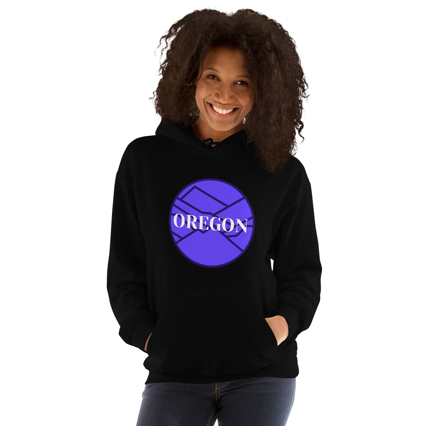 OREGON - Violet - Unisex Hoodie