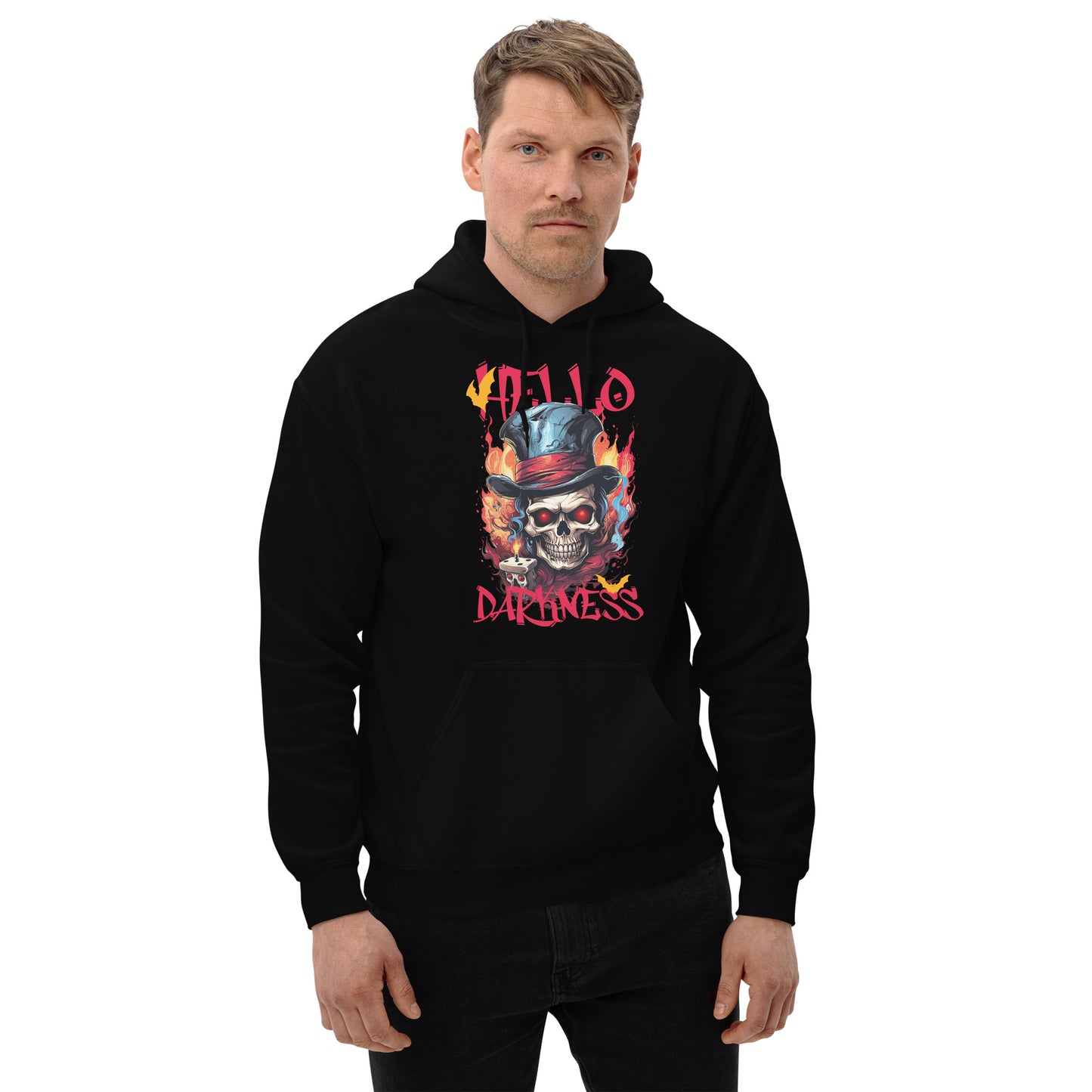 HALLOWEEN - HELLO DARKNESS - Unisex Hoodie