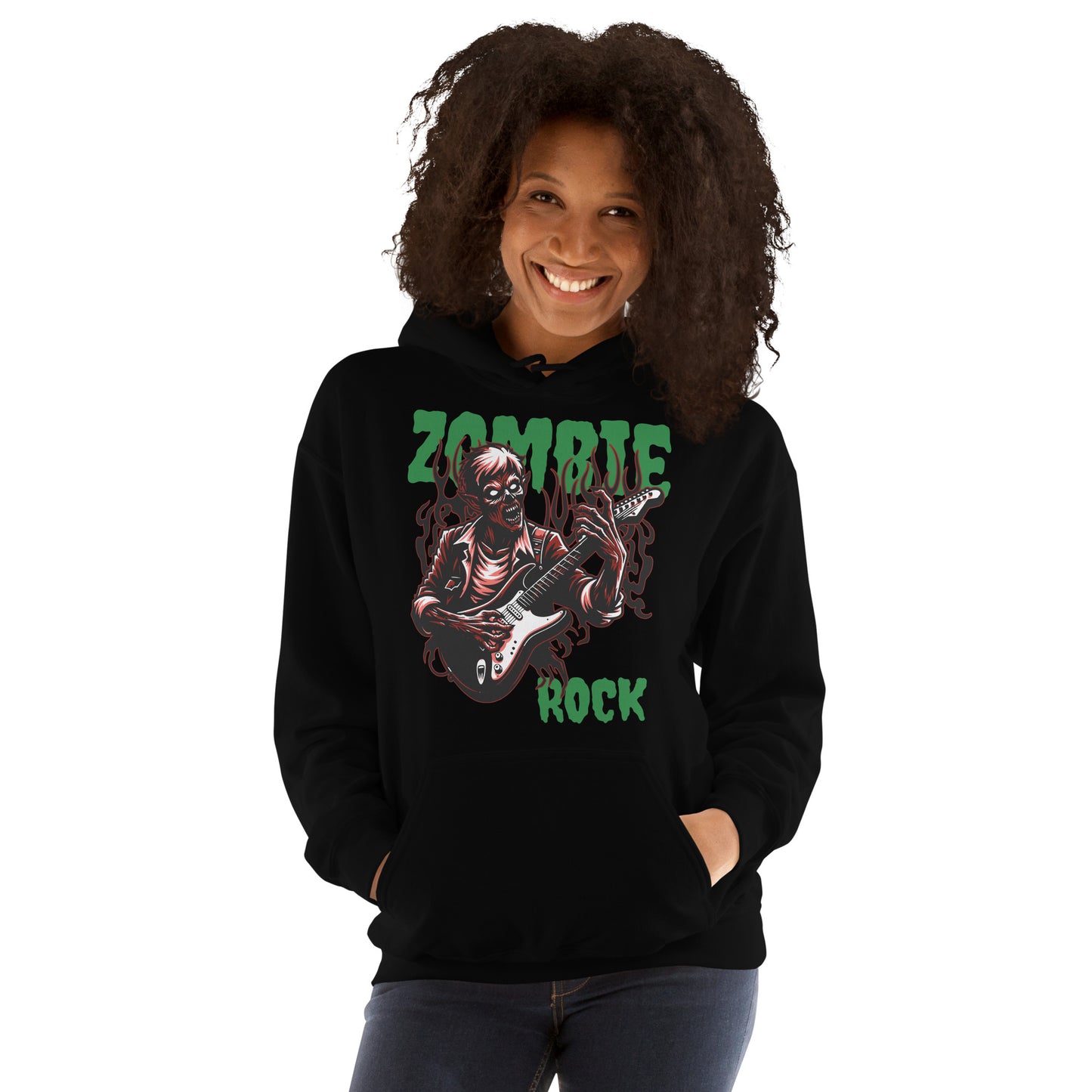 HALLOWEEN - ZOMBIE ROCK - Unisex Hoodie