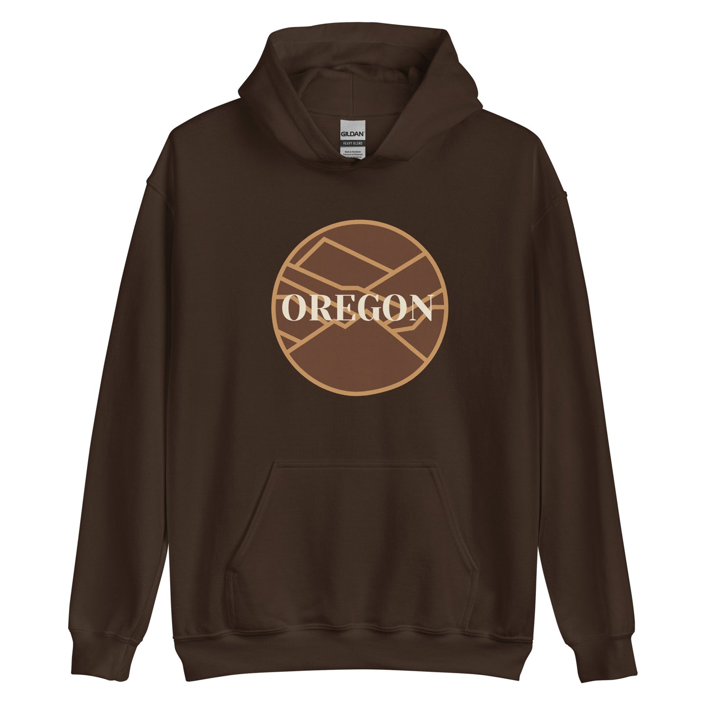 OREGON - Brown -Unisex Hoodie