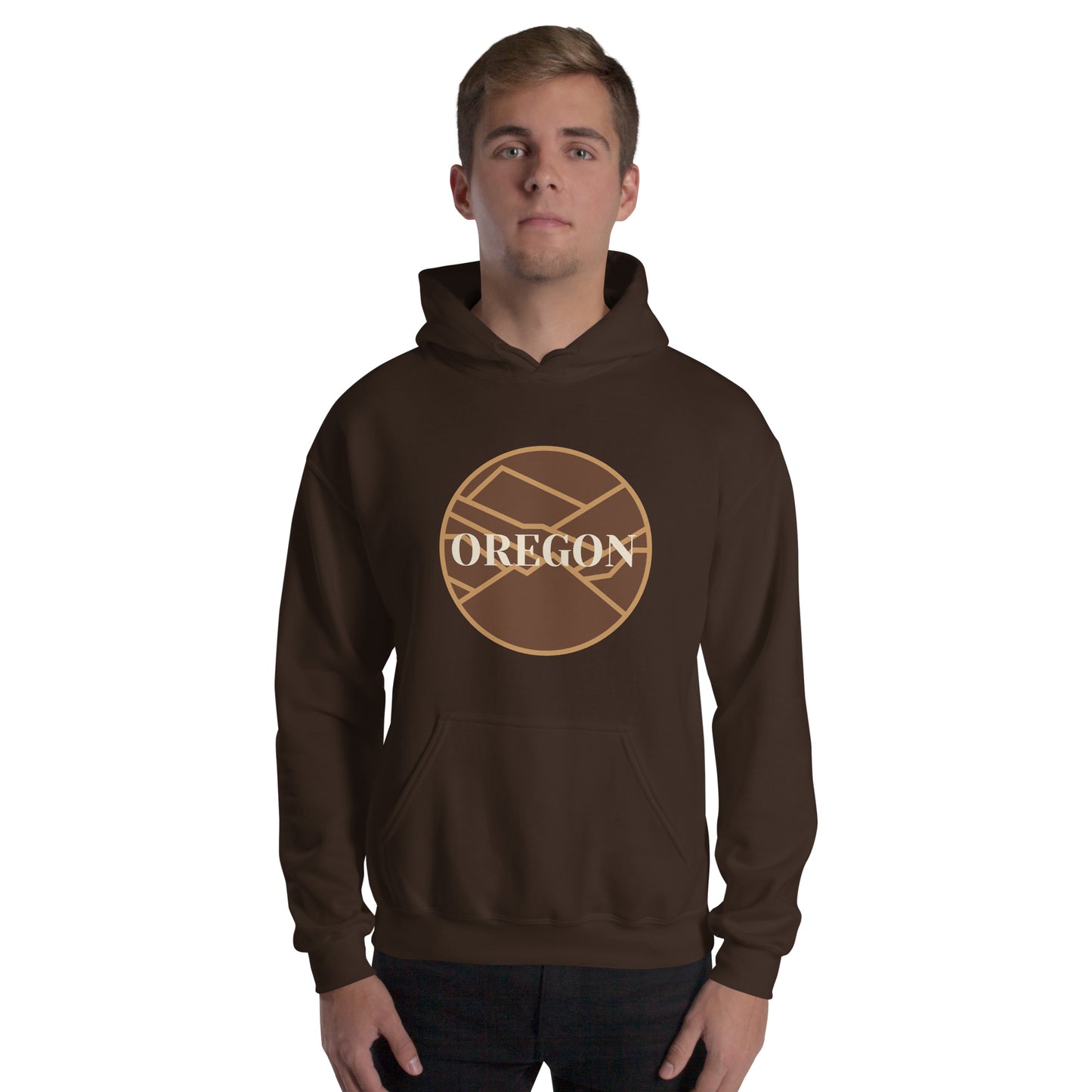 OREGON - Brown -Unisex Hoodie