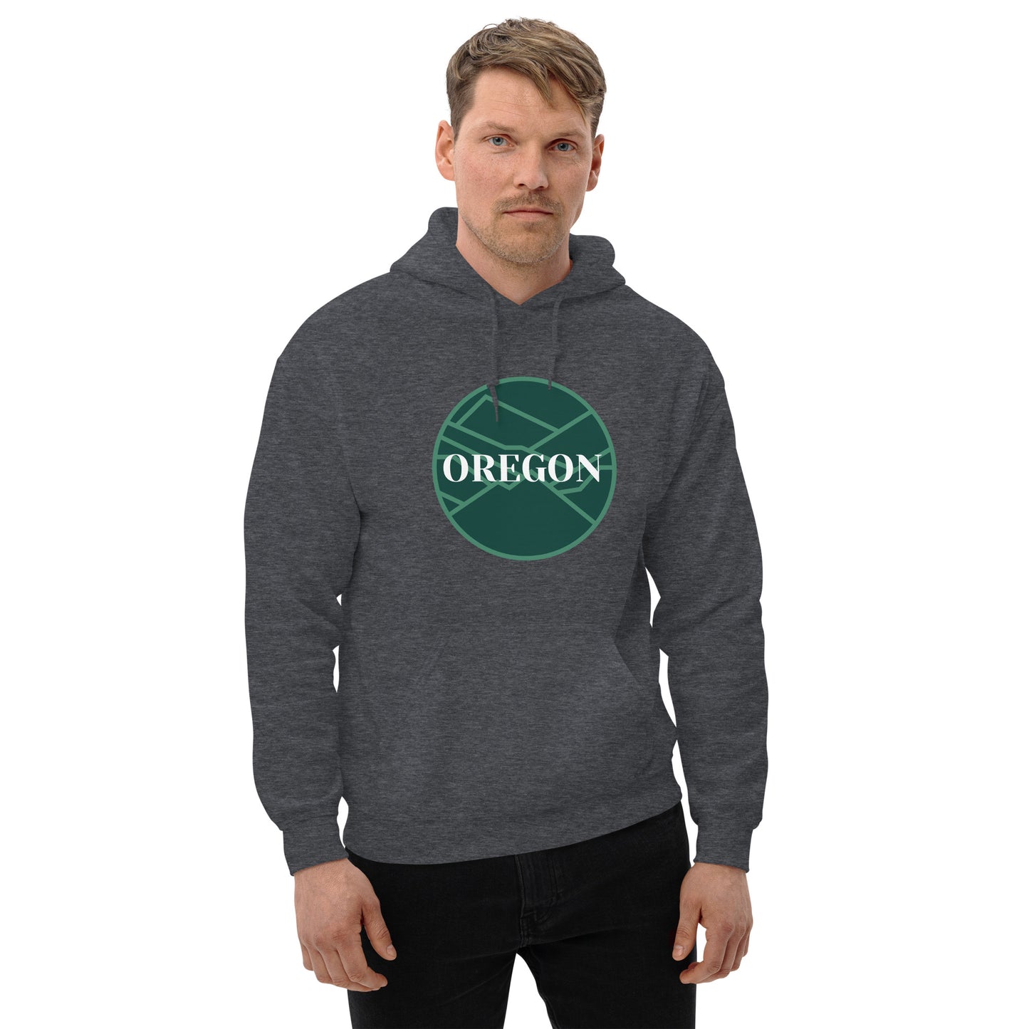 OREGON - Green - Unisex Hoodie