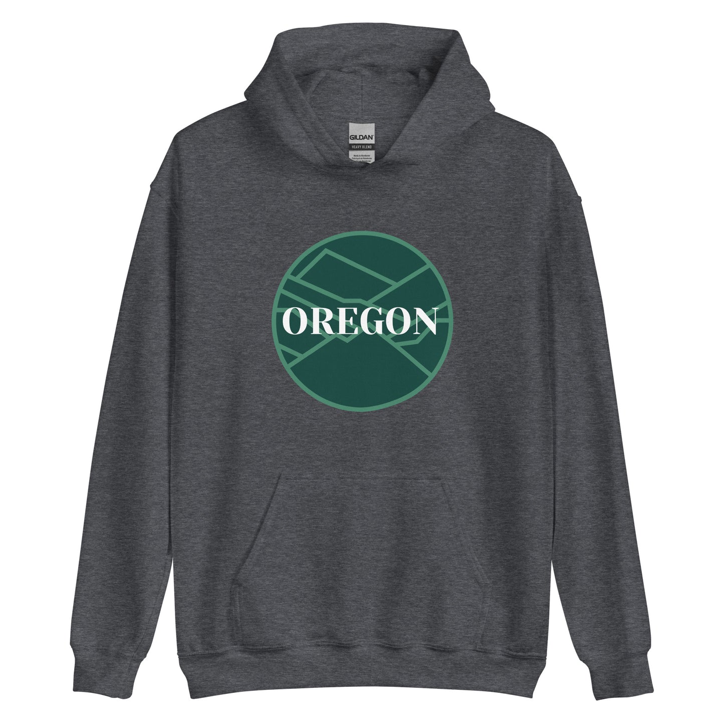 OREGON - Green - Unisex Hoodie