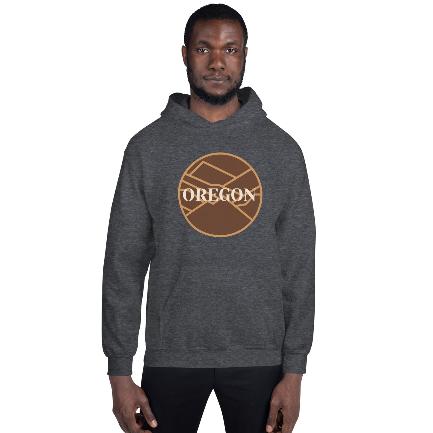 OREGON - Brown -Unisex Hoodie