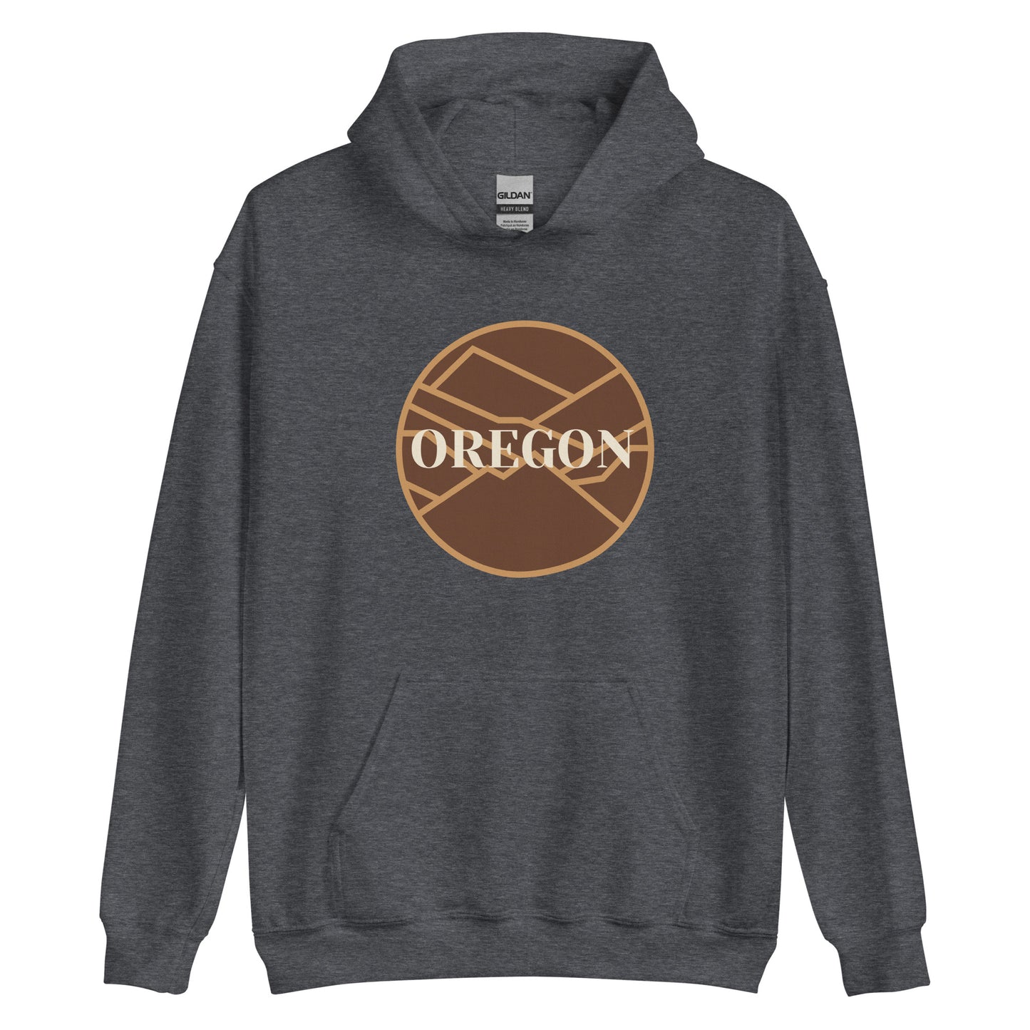 OREGON - Brown -Unisex Hoodie