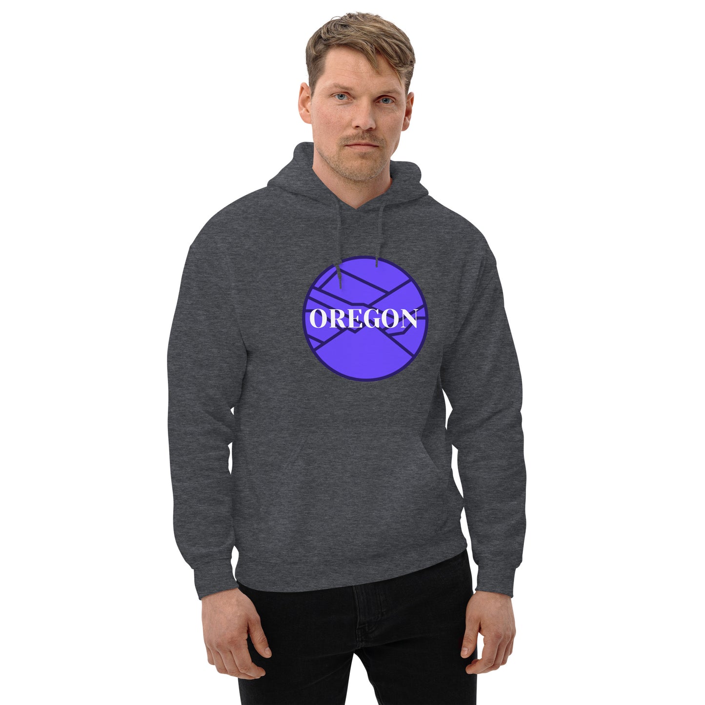 OREGON - Violet - Unisex Hoodie