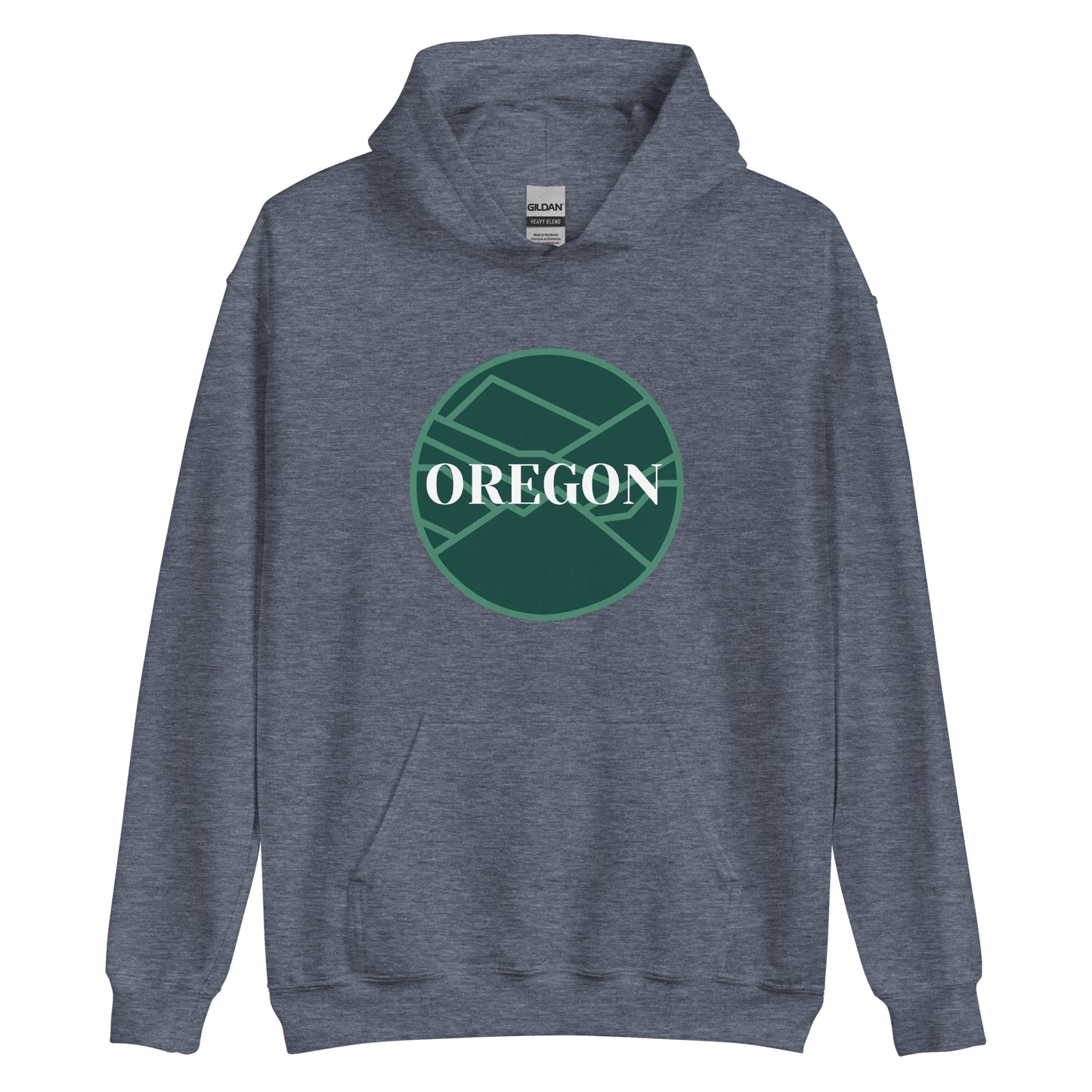 OREGON - Green - Unisex Hoodie