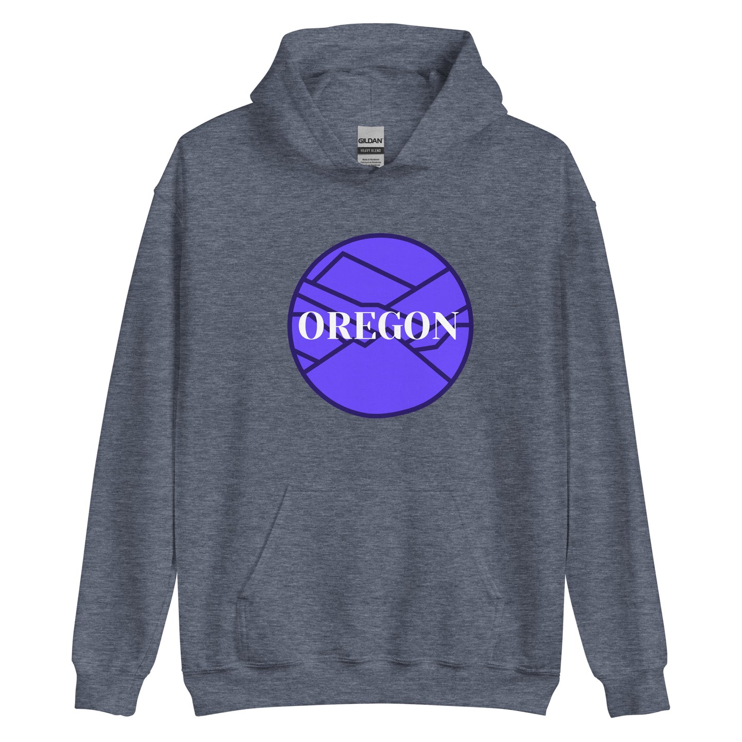 OREGON - Violet - Unisex Hoodie