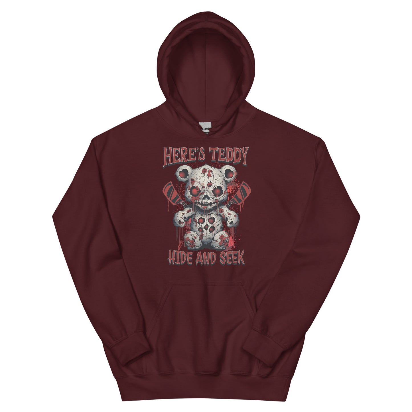 HALLOWEEN - HERE'S TEDDY - Unisex Hoodie