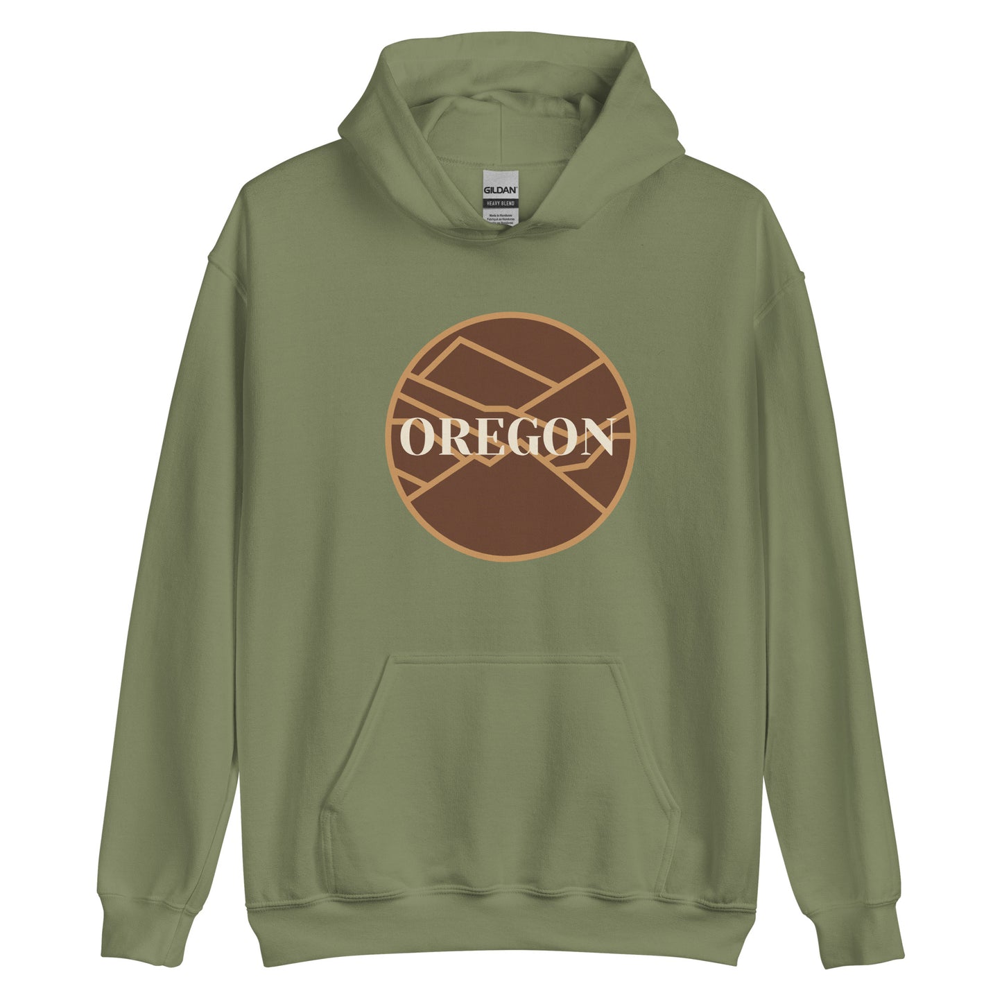 OREGON - Brown -Unisex Hoodie