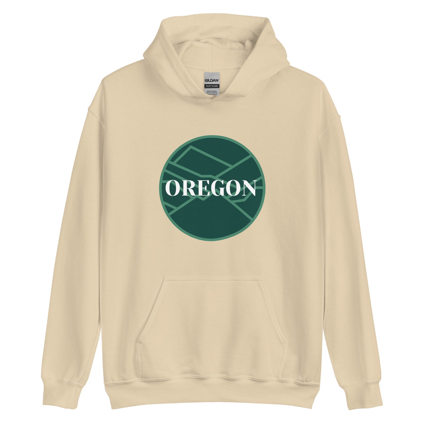 OREGON - Green - Unisex Hoodie