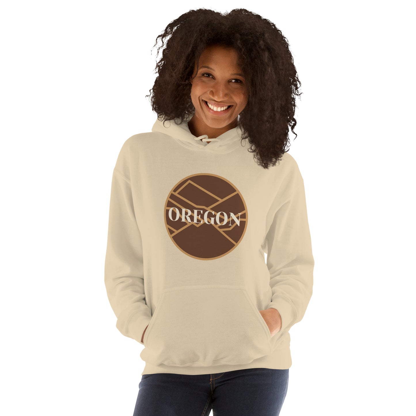 OREGON - Brown -Unisex Hoodie