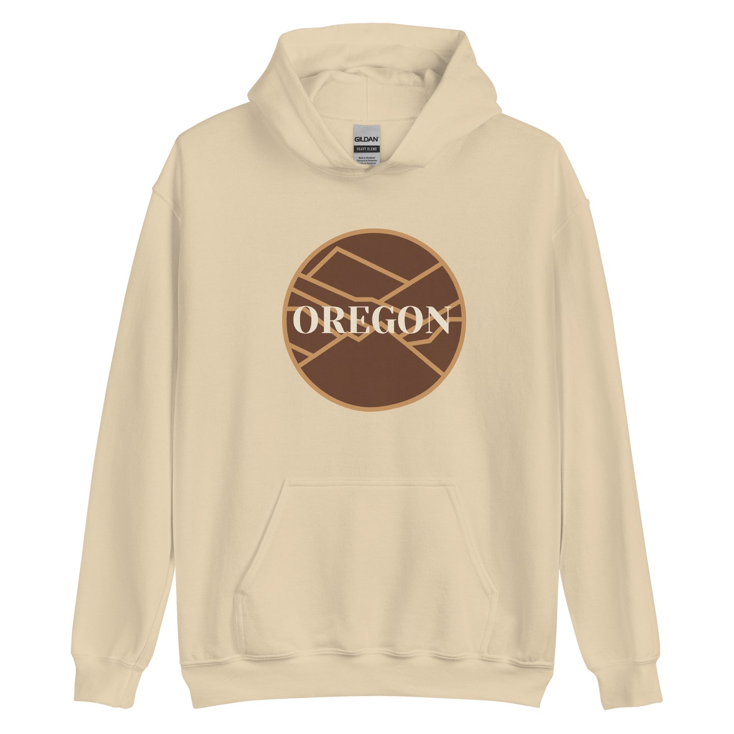 OREGON - Brown -Unisex Hoodie