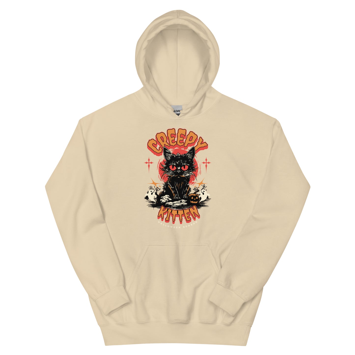 HALLOWEEN - CREEPY KITTEN - Unisex Hoodie