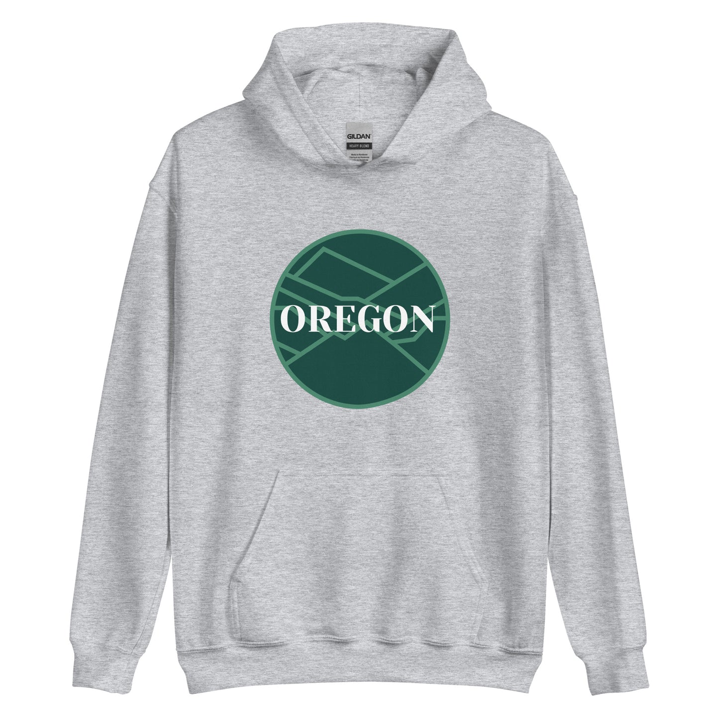 OREGON - Green - Unisex Hoodie