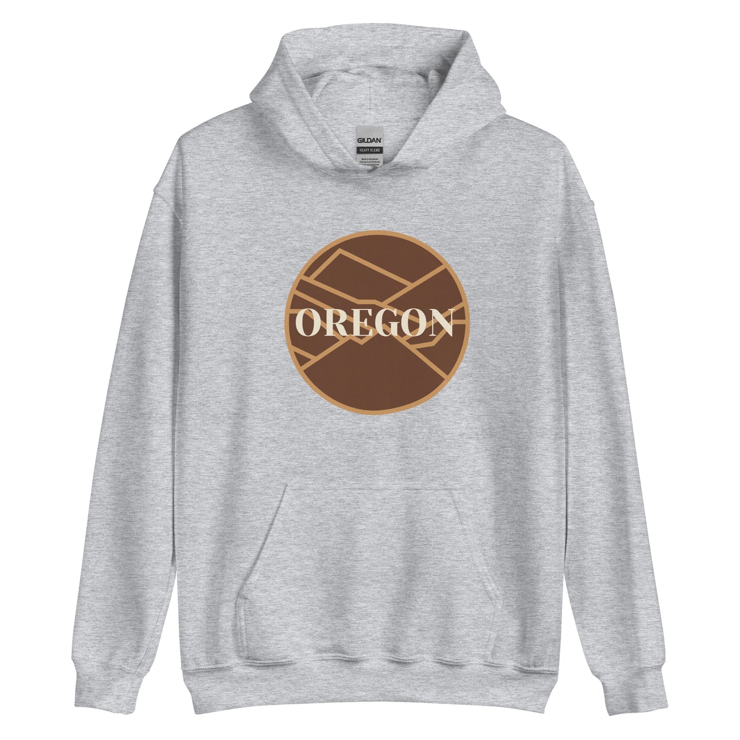 OREGON - Brown -Unisex Hoodie