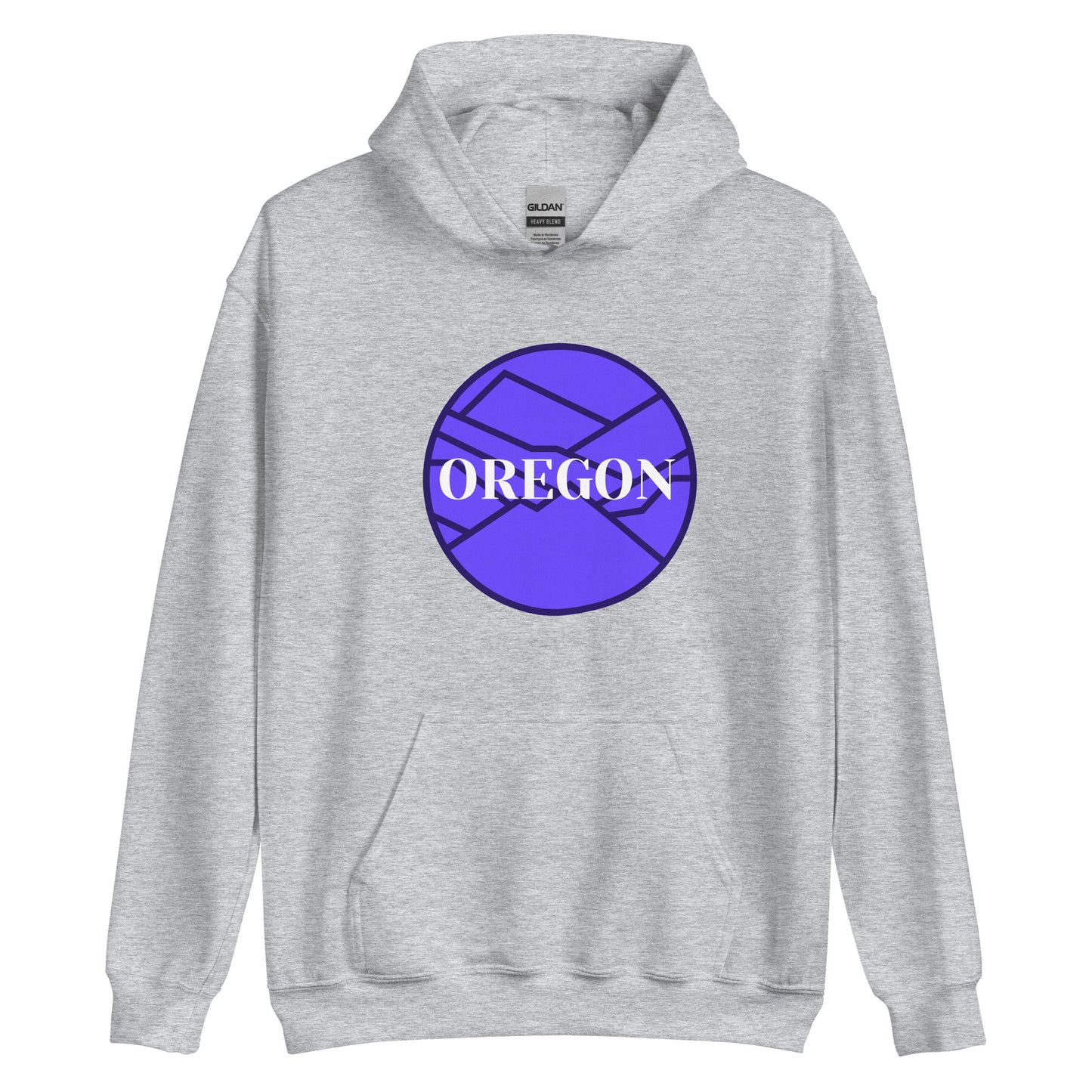 OREGON - Violet - Unisex Hoodie