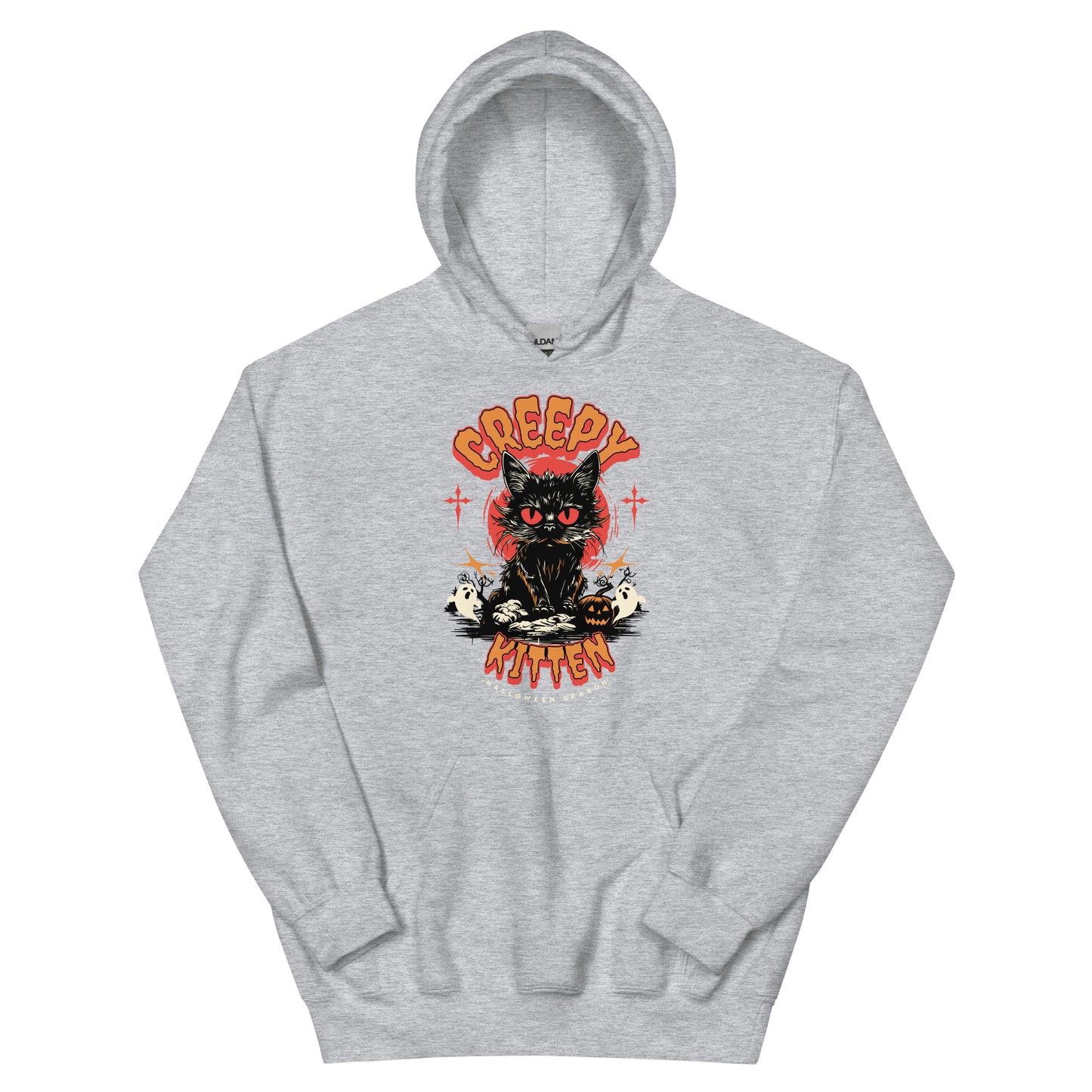 HALLOWEEN - CREEPY KITTEN - Unisex Hoodie