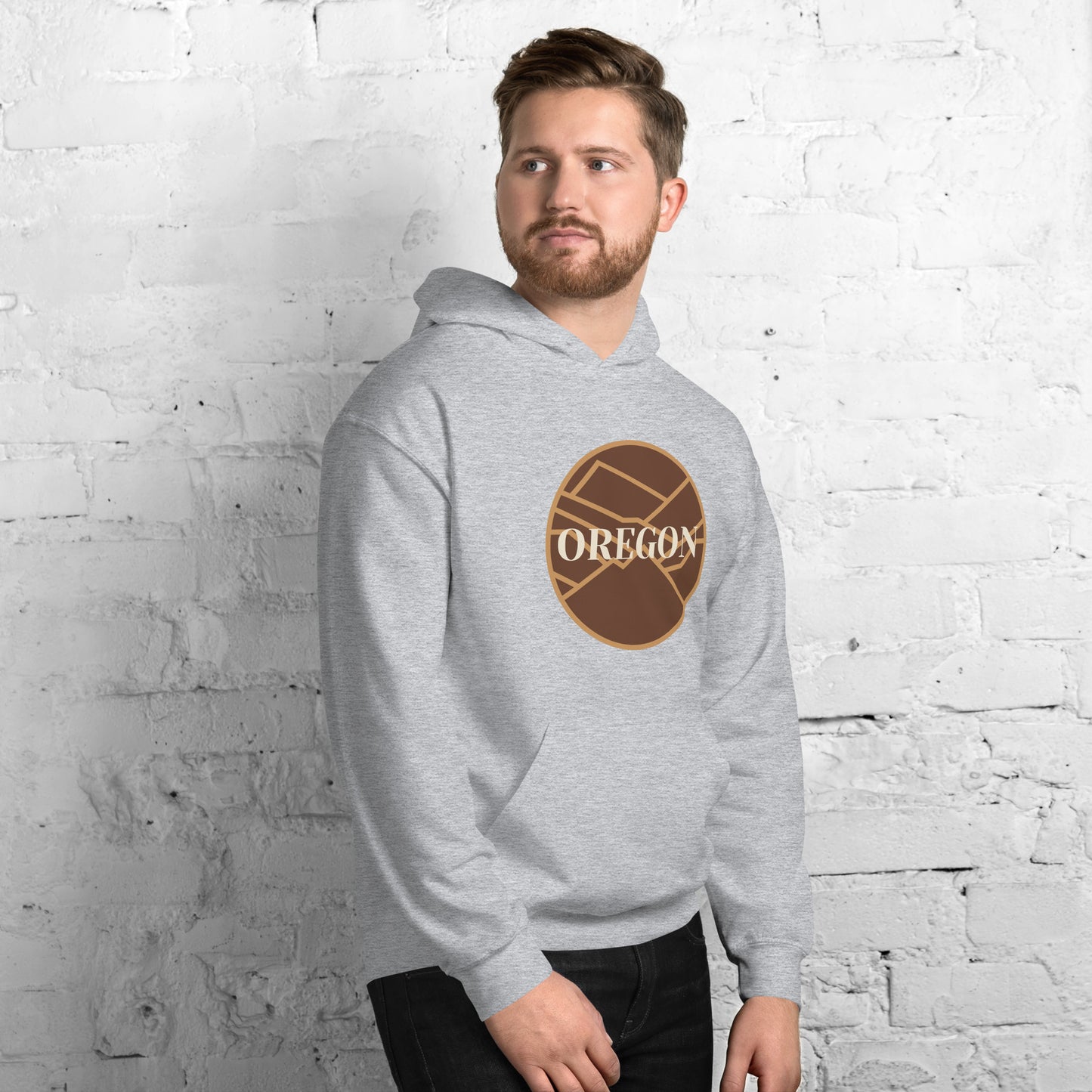 OREGON - Brown -Unisex Hoodie