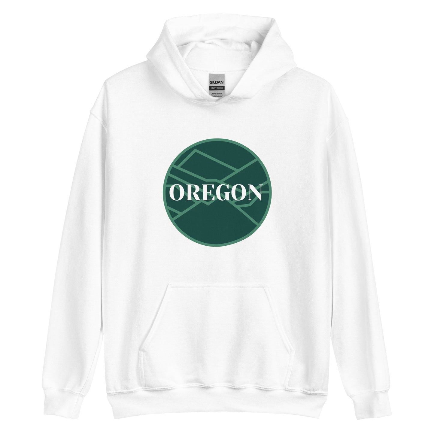 OREGON - Green - Unisex Hoodie