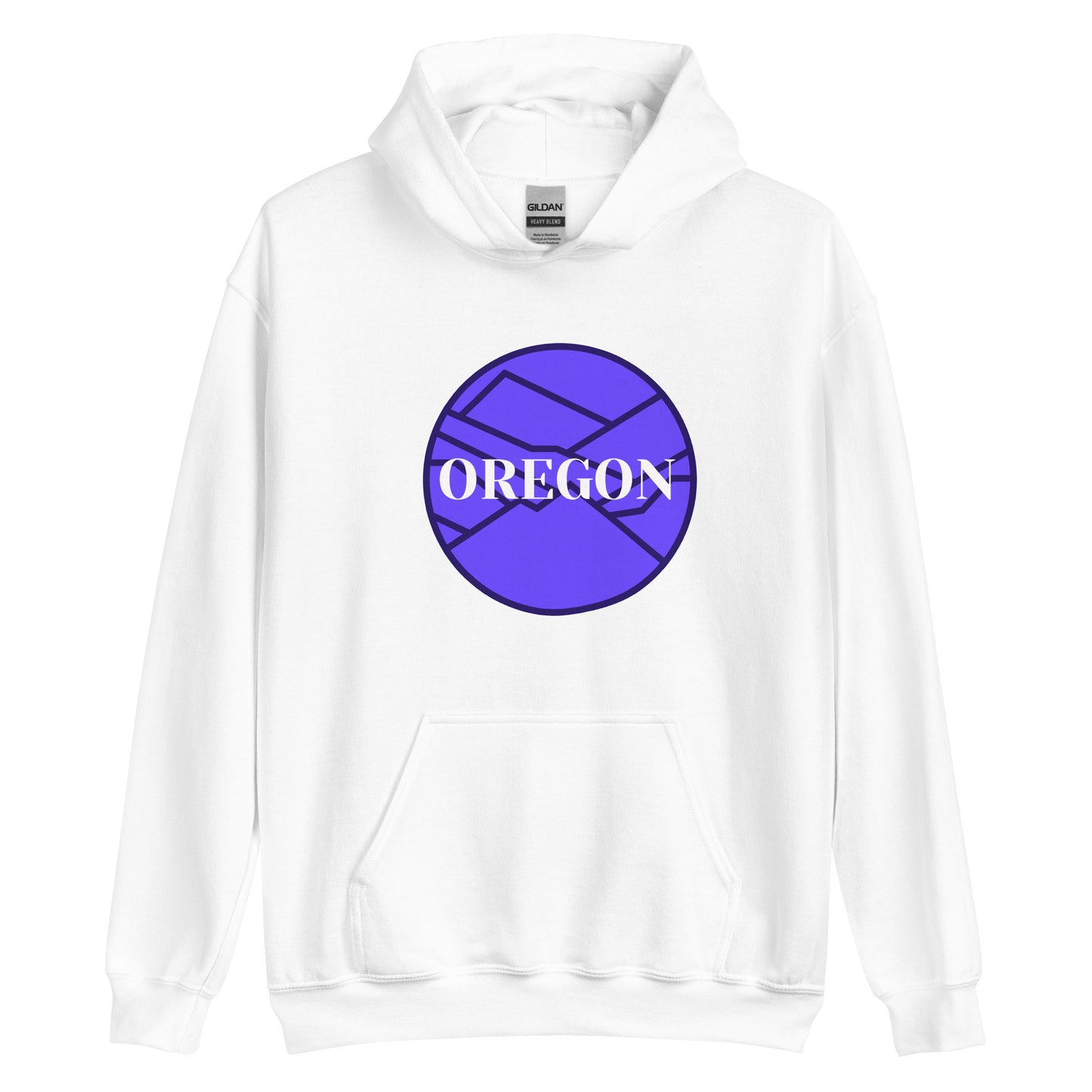 OREGON - Violet - Unisex Hoodie