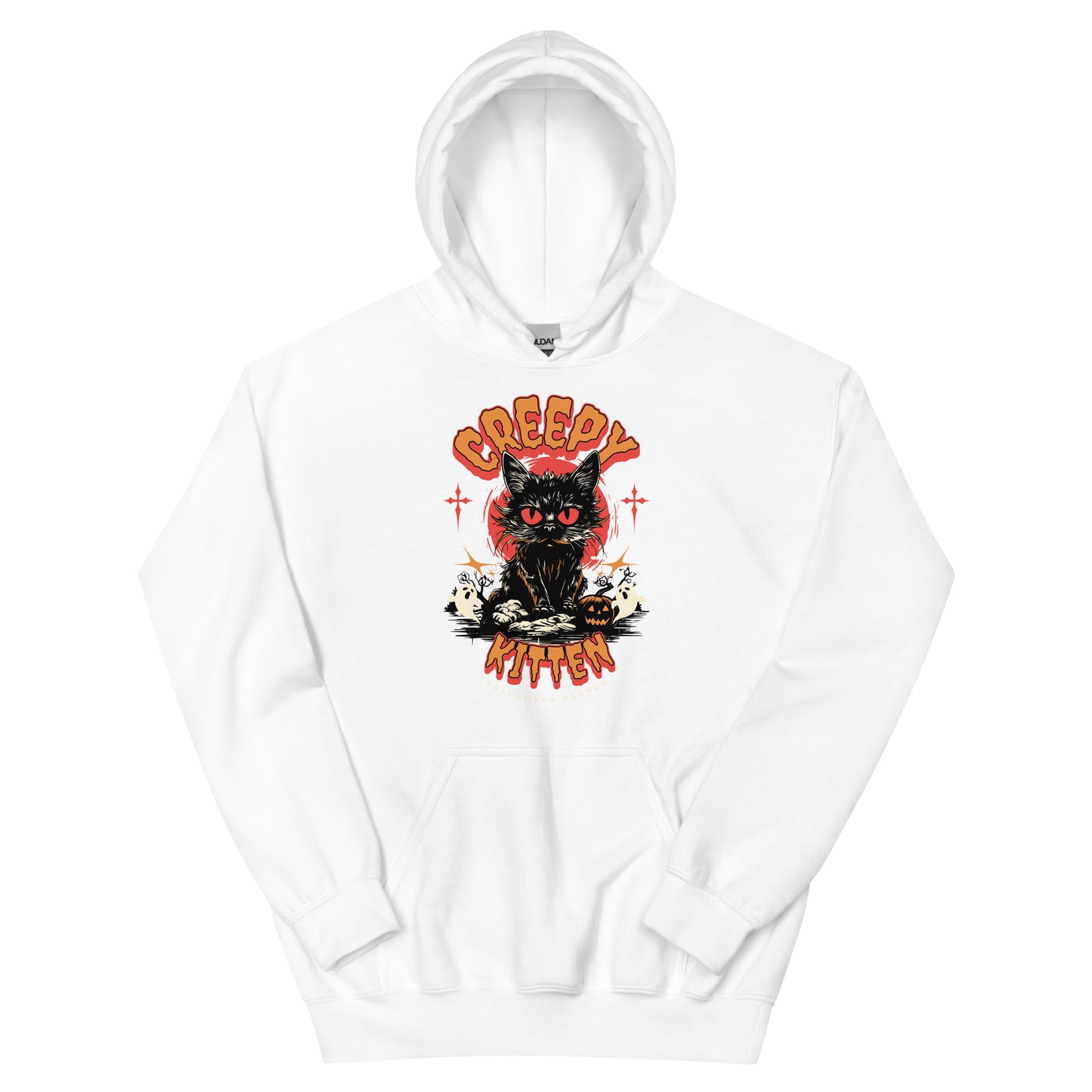 HALLOWEEN - CREEPY KITTEN - Unisex Hoodie