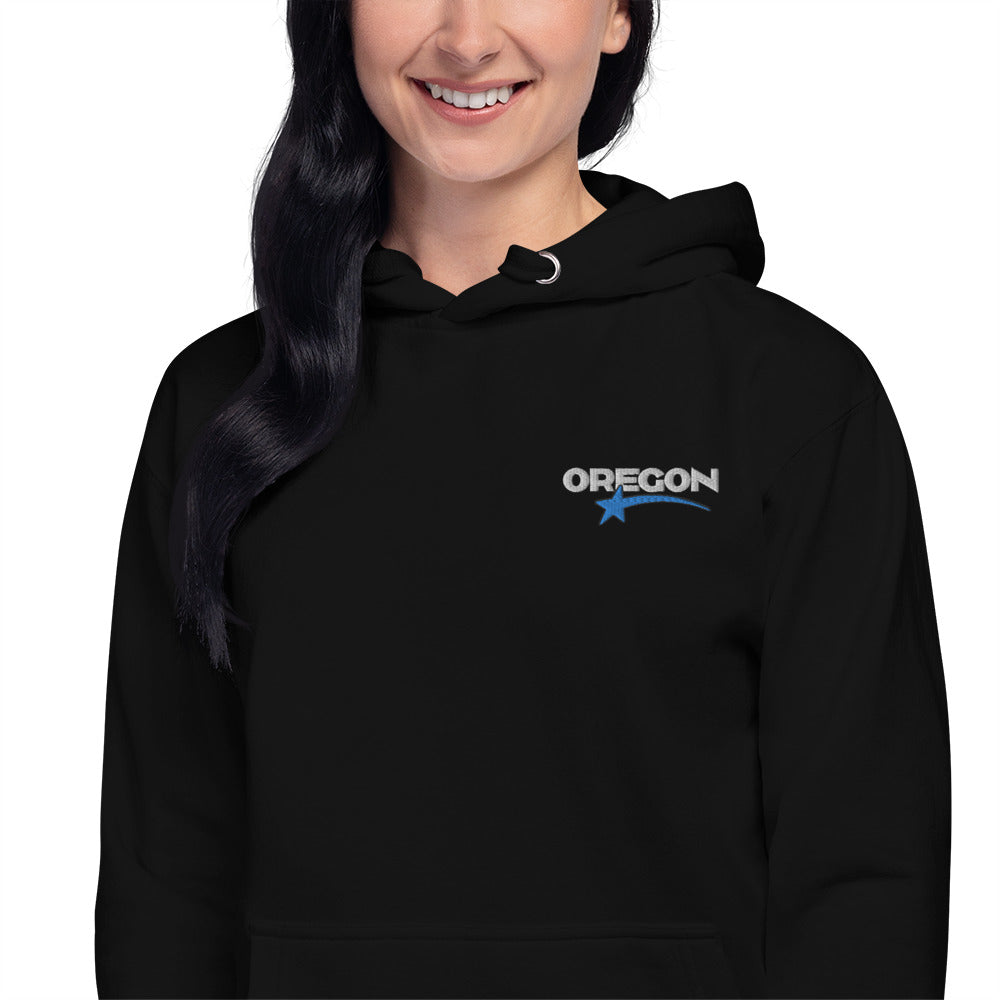 OREGON STAR - Embordered - Premium Hoodie