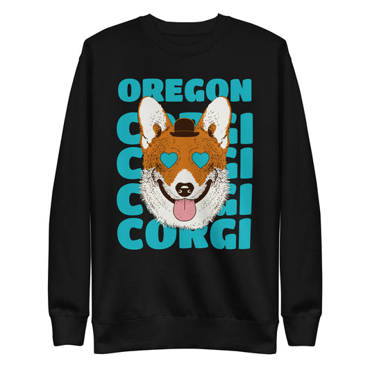 Oregon Corgi - Unisex Premium Sweatshirt