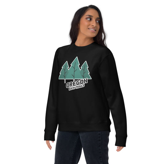 Oregon Back Trails - Unisex Premium Sweatshirt