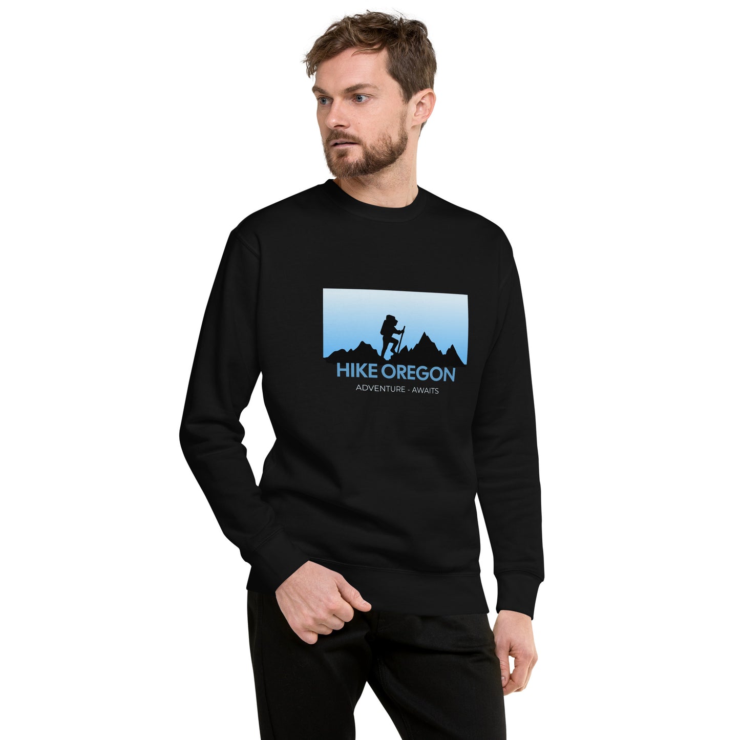 Hike Oregon - Unisex Premium Sweatshirt