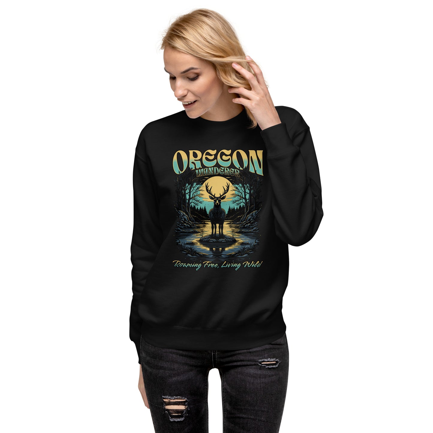 Oregon Wanderer - Unisex Premium Sweatshirt