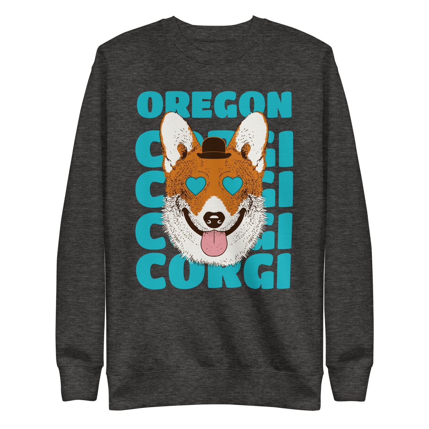 Oregon Corgi - Unisex Premium Sweatshirt